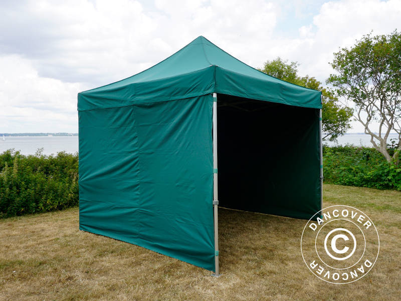 Quick-up telt FleXtents Xtreme 60 3x3m Grønn, inkl. 4 sider - Image 10