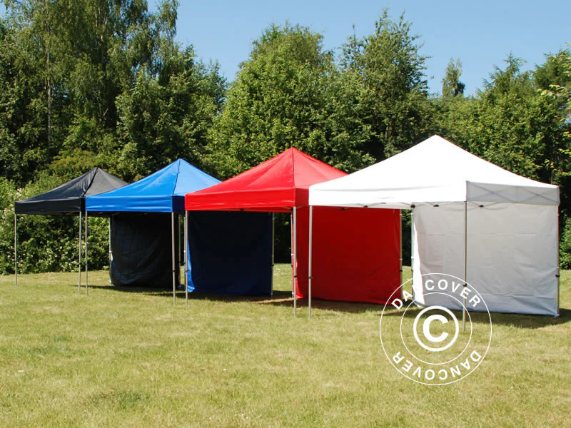 Quick-up telt FleXtents Xtreme 60 3x3m Rød, inkl. 4 sider - Image 10