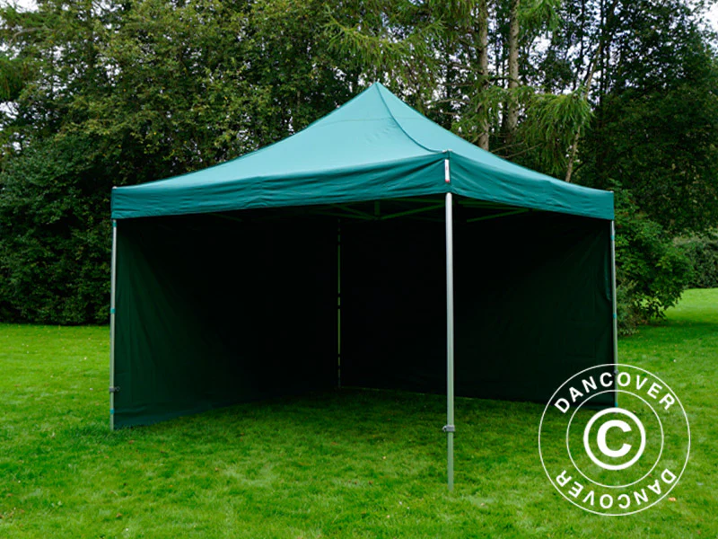 Quick-up telt FleXtents Xtreme 60 4x4m Grønn, med 4 sider - Image 10