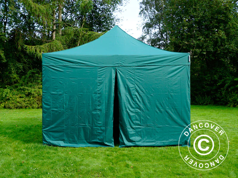 Quick-up telt FleXtents Xtreme 60 4x4m Grønn, med 4 sider - Image 4