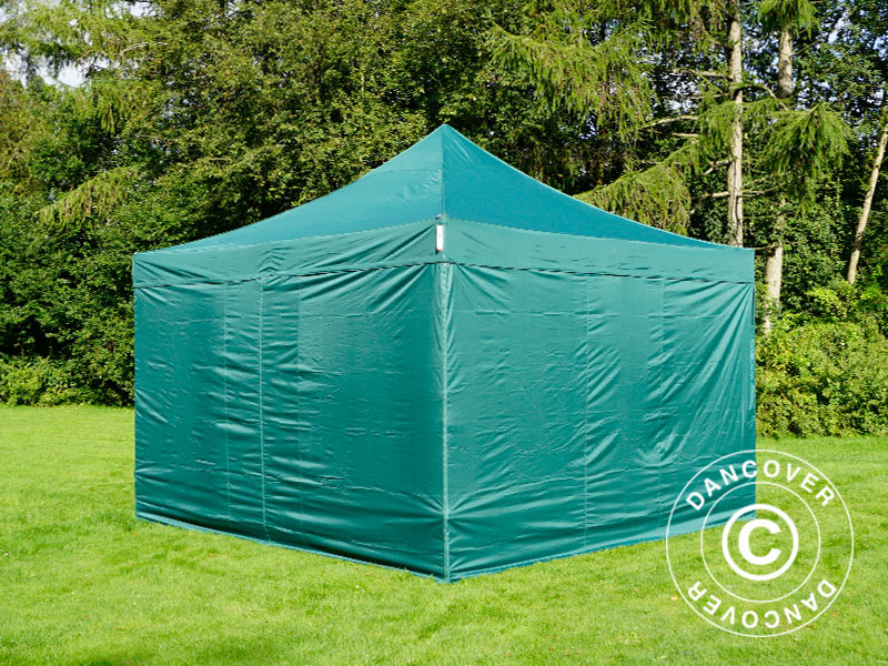 Quick-up telt FleXtents Xtreme 60 4x4m Grønn, med 4 sider - Image 6