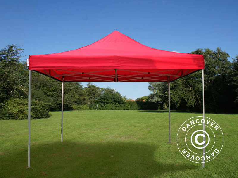 Quick-up telt FleXtents Xtreme 60 4x4m Rød, inkl. 4 sider - Image 4