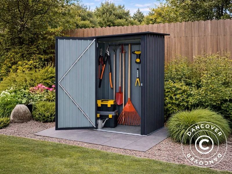 Redskapsbod 1,42x0,93x1,86m, 1,3m², ProShed®, Antrasitt - Image 4