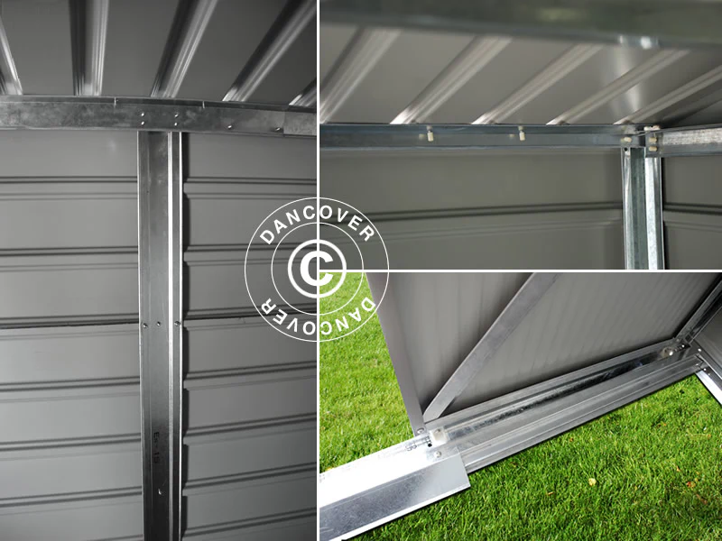 Redskapsbod 2,13x1,27x1,90m, 2,71m², ProShed®, Antrasitt - Image 4