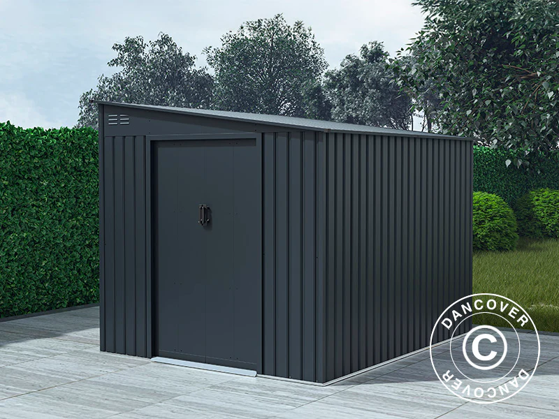 Redskapsbod, 2,14x2,57x1,93m, 5,5m2, ProShed®, Antrasitt - Image 2