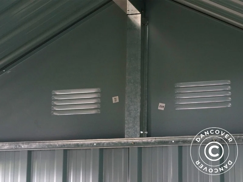 Redskapsbod, 2,59x1,72x2,22m, 4,45m², ProShed®, Antrasitt/Hvit - Image 8