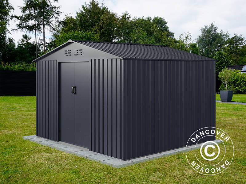Redskapsbod 2,77x2,55x1,92m, 7,06m², ProShed®, Antrasitt - Image 2