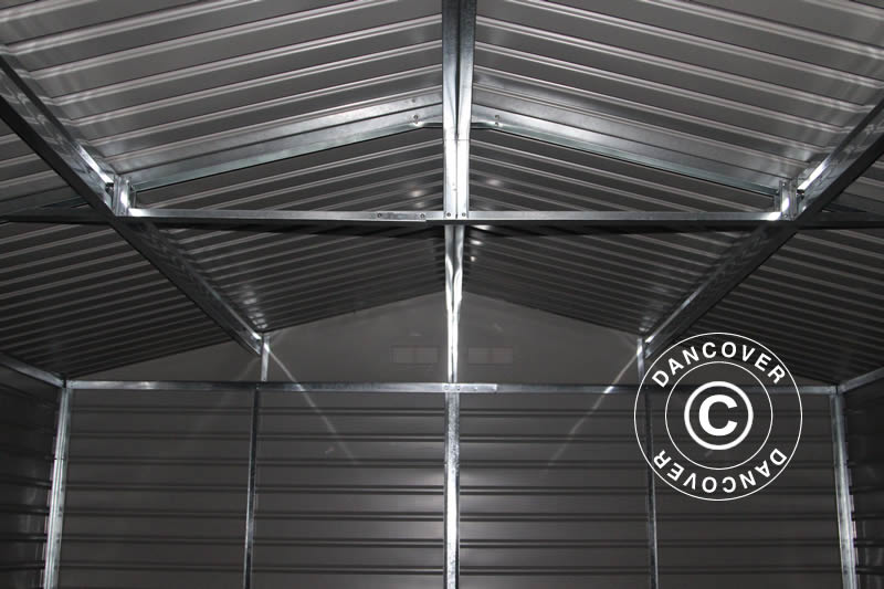 Redskapsbod 3,4x3,82x2,05m, 12,99m², ProShed®, Antrasitt - Image 3