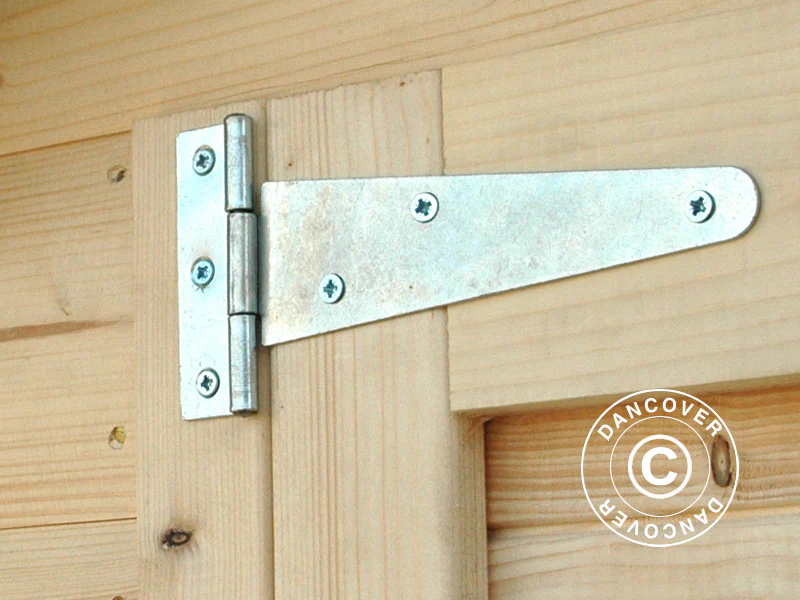 Redskapsbod Bertilo Wallstore Velo, 2,06x1,02x1,35m, 2,1m², Naturlig - Image 8