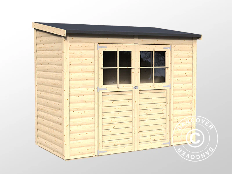 Redskapsbod i tre, Bertilo Alster 2, 2,44x1,21x2,11m, 2,96m² - Image 3