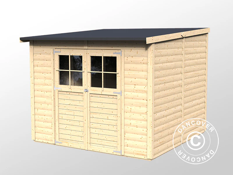 Redskapsbod i tre, Bertilo Alster 4, 2,44x2,39x2,1m, 5,83m² - Image 3