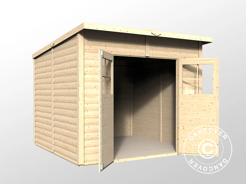 Redskapsbod i tre, Bertilo Alster 4, 2,44x2,39x2,1m, 5,83m² - Image 4