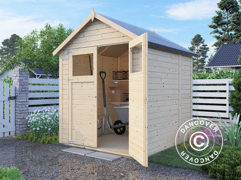Redskapsbod i tre, Bertilo Sylt 2, 1,8x1,74x2,25m, 3,1m² - Image 3
