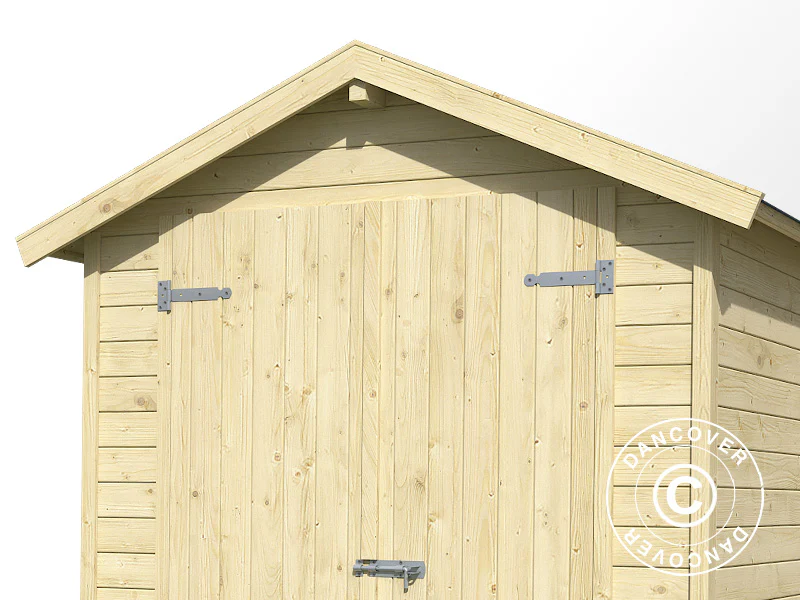 Redskapsbod i tre Heinola 1,7x1,76x2,13m, 13mm, 2,99m², Natur - Image 4
