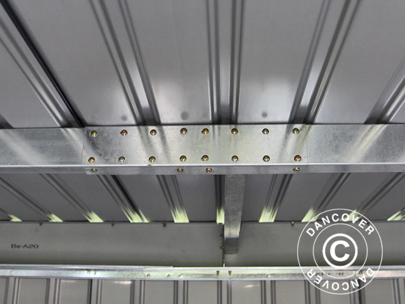 Redskapsbod m/overheng, 2,57x2,69x1,87m, 6,91m², ProShed®, Antrasitt - Image 4