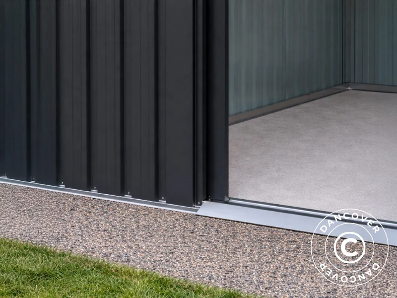 Redskapsbod m/skylight, 2,38x1,93x2,02m, 4,59m2, ProShed®, Antrasitt - Image 7