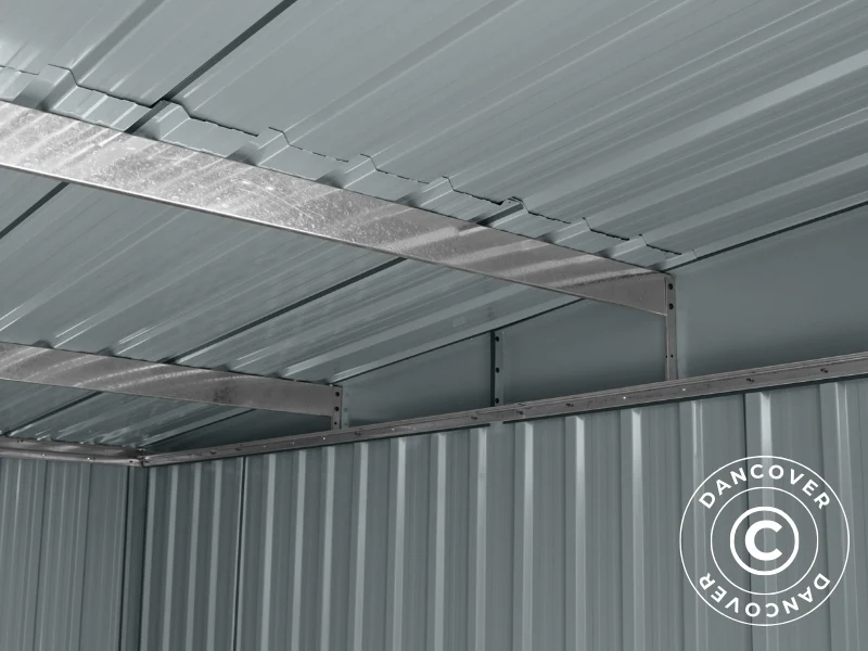 Redskapsbod m/skylight 2,38x2,79x2,02m, 6,6m2, ProShed®, Antrasitt - Image 6