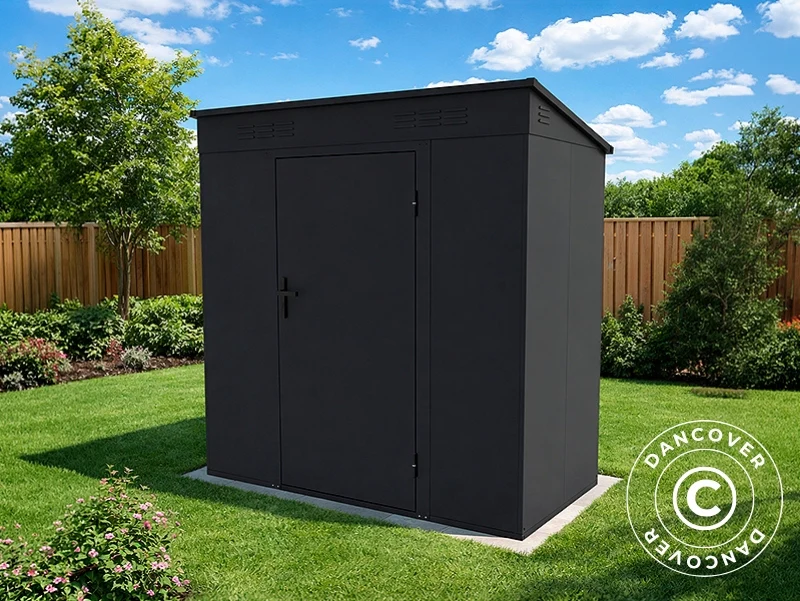 Redskapsbod, metallskap 1,67x0,87x1,75m, 1,45m2, ProShed®, Antrasitt - Image 4