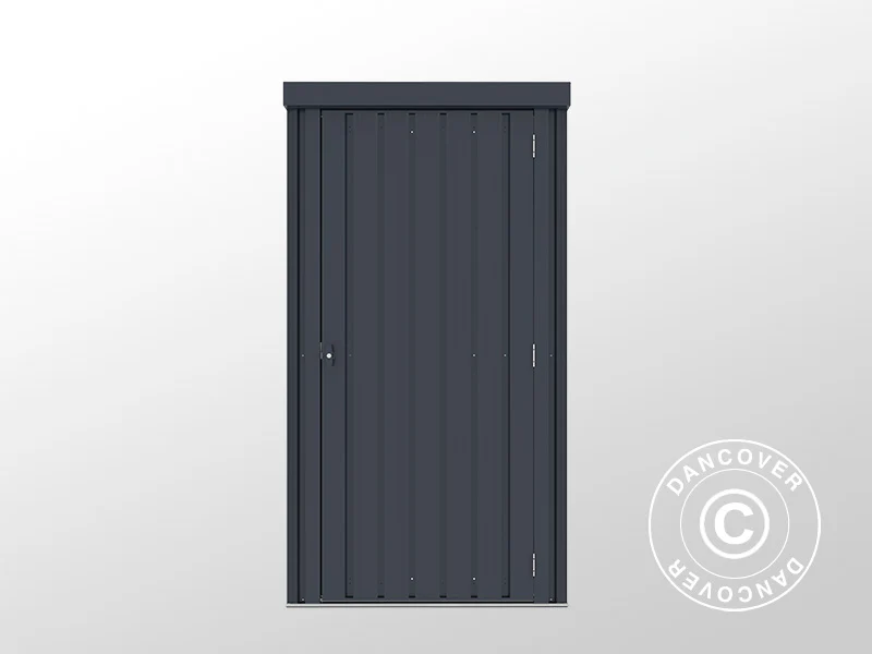 Redskapsbod, stålskap 0,98x0,81x1,8m, 0,79m², ProShed®, Antrasitt - Image 7
