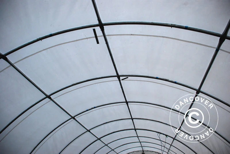 Rundbuehall 9,15x12x4,5m, PVC, Grønn - Image 23