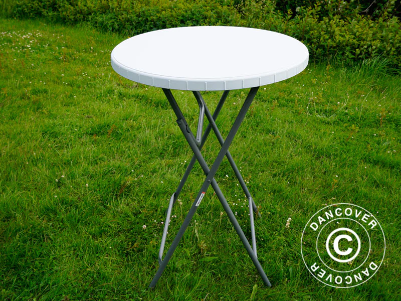 Rundt Bar bord PRO Ø80cm, Lysegrå - Image 5