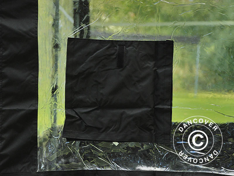 Sammenleggbar garasje FleX Carcover, 2,5x5m, Svart - Image 11