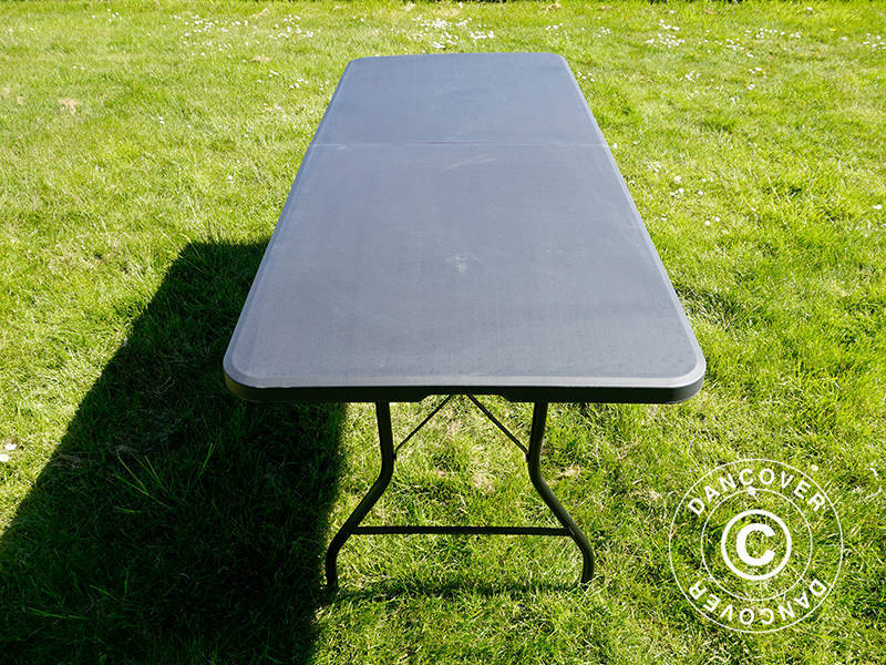 Sammenleggbart bord 180X74X74cm, svart (25 stk.) - Image 12
