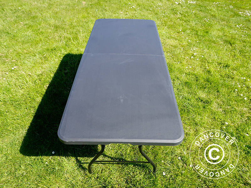 Sammenleggbart bord 180X74X74cm, svart (25 stk.) - Image 23