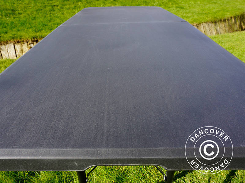 Sammenleggbart bord 180X74X74cm, svart (25 stk.) - Image 27