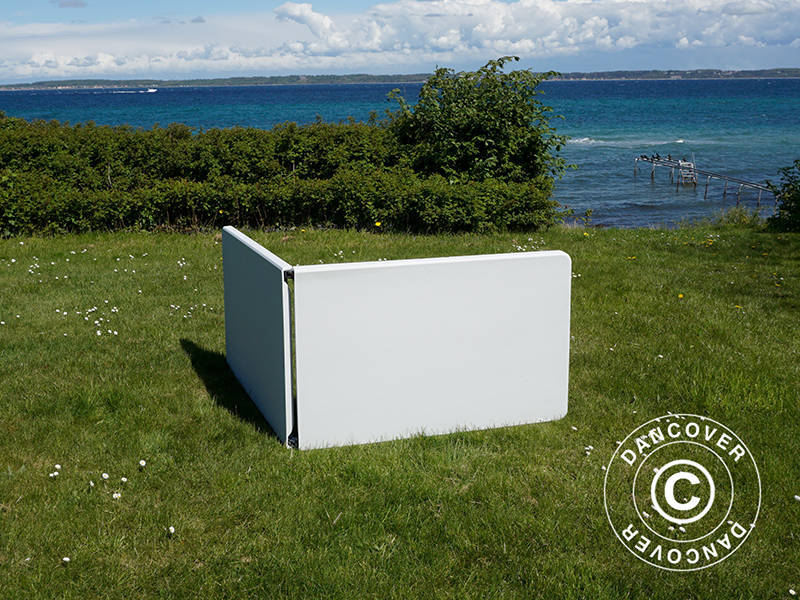 Sammenleggbart bord 240x76x74cm, Lys grå (1 stk.) - Image 31