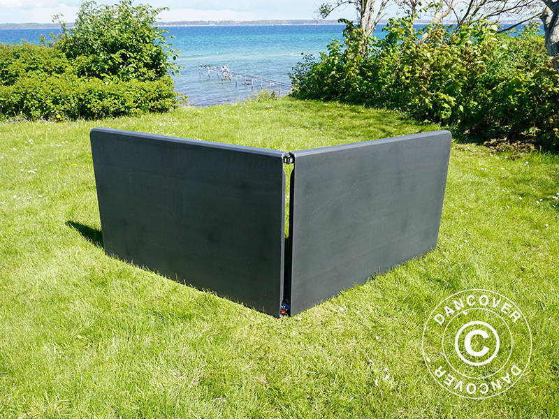 Sammenleggbart bord 240x76x74cm, Svart (25 stk.) - Image 29