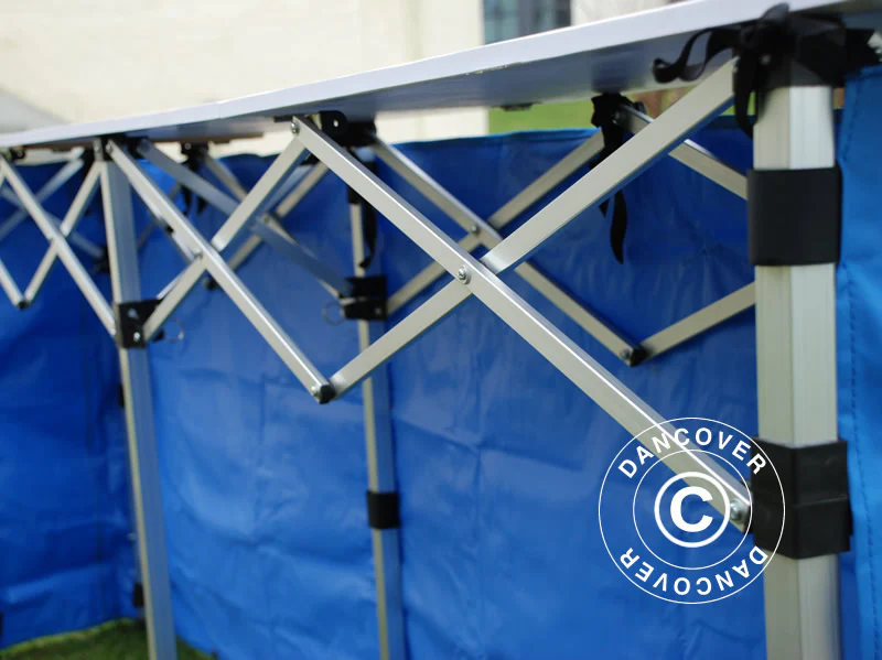 Sidepanel for FleXtents PRO klappbord, 3m, Blå - Image 3