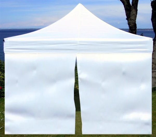 Sidevegg Sett for Quick-up telt FleXtents 3x6m, Hvit - Image 3