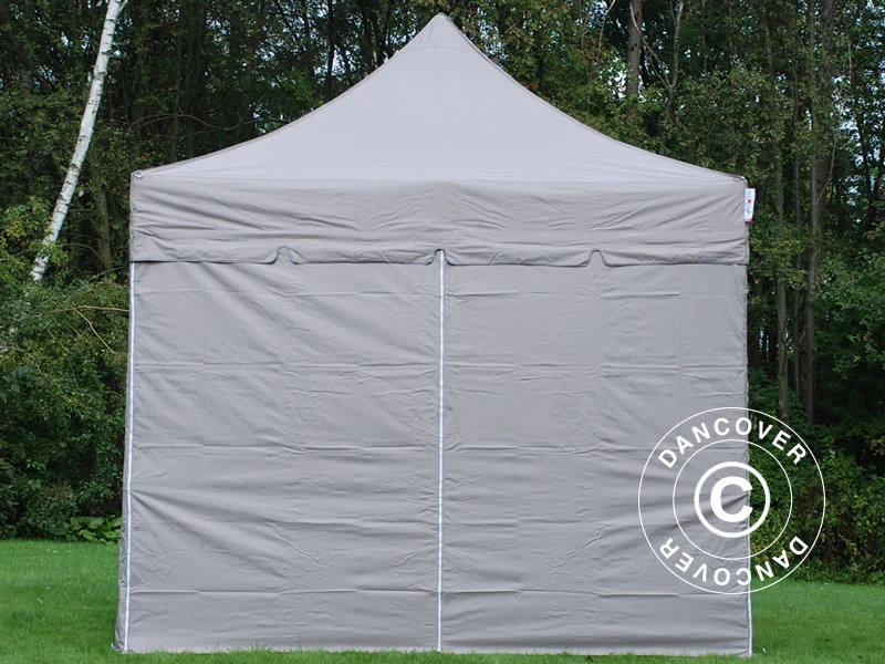 Sidevegg Sett for Quick-up telt FleXtents 3x6m, Latte - Image 2