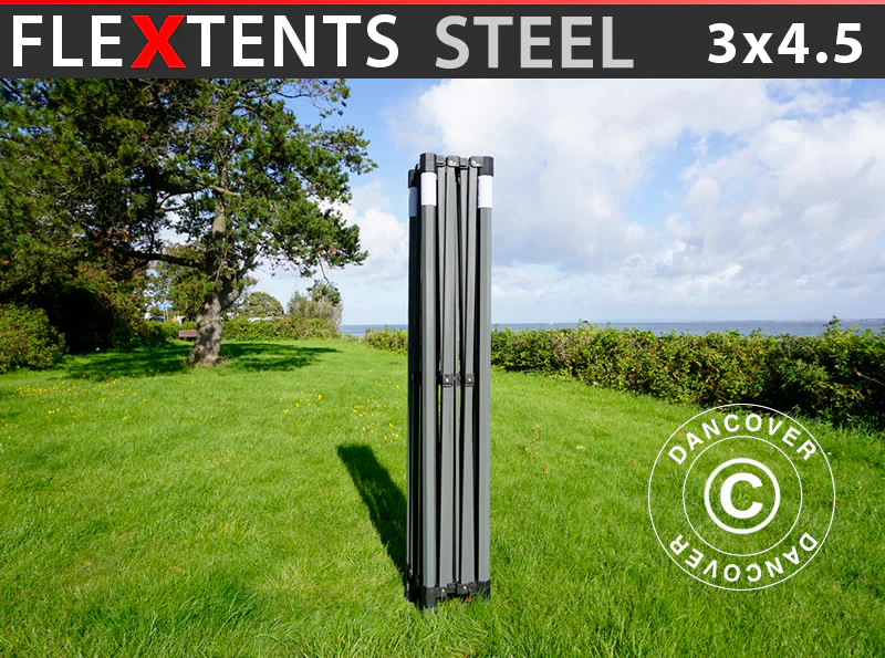 Stålramme til quick-up teltet FleXtents Steel 3x4,5m, 40mm