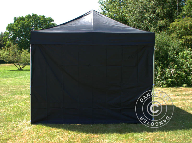 Standard sidevegg for FleXtents, 3m, Svart - Image 5