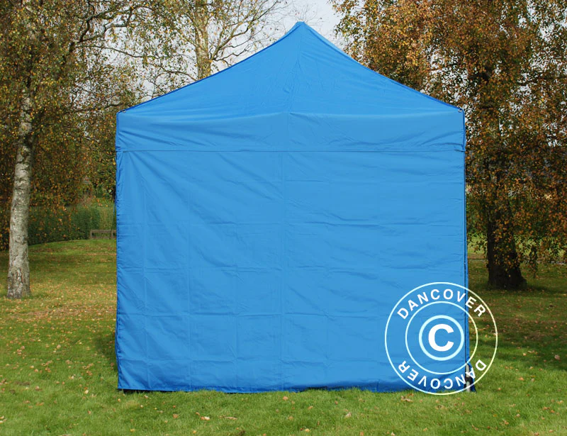 Standard sidevegg for FleXtents, 4m, Blå - Image 4