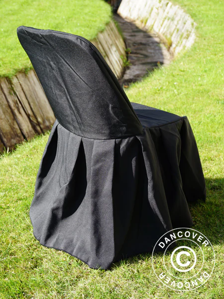 Stol trekk til 44x44x80cm klappstol, Svart - Image 2