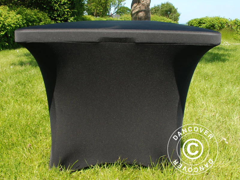 Stretch bord dekke 183x75x74cm, Svart - Image 10
