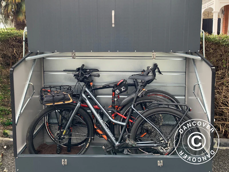 Sykkelskur, Protect-a-Cycle, Trimetals, 1,96x0,89x1,33m, 1,74m², Antrasitt - Image 5