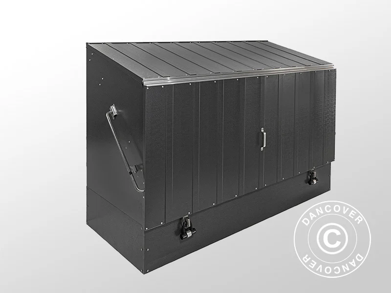 Sykkelskur, Protect-a-Cycle, Trimetals, 1,96x0,89x1,33m, 1,74m², Antrasitt - Image 6