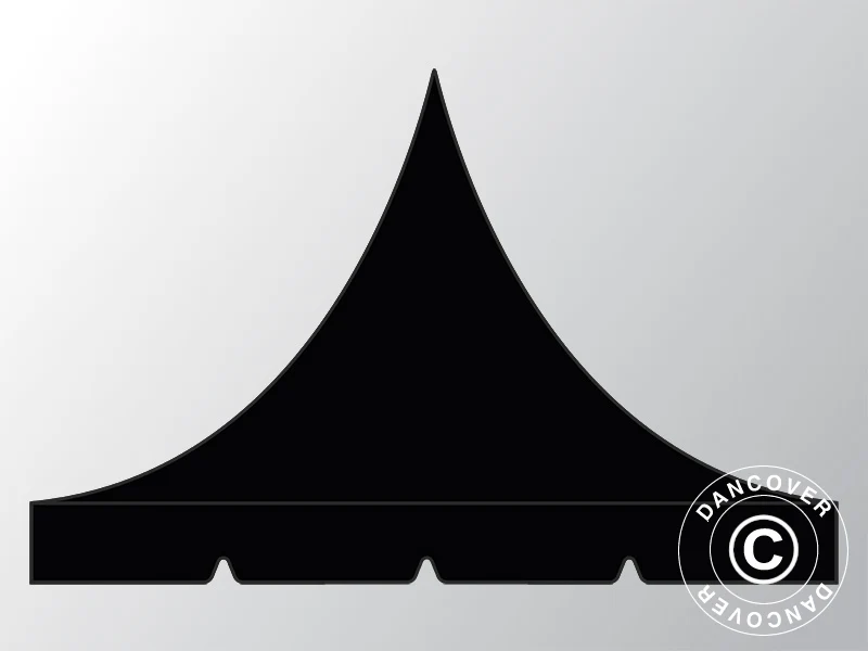 Takduk for Quick-up telt FleXtents PRO Pagoda 3x3m, Svart