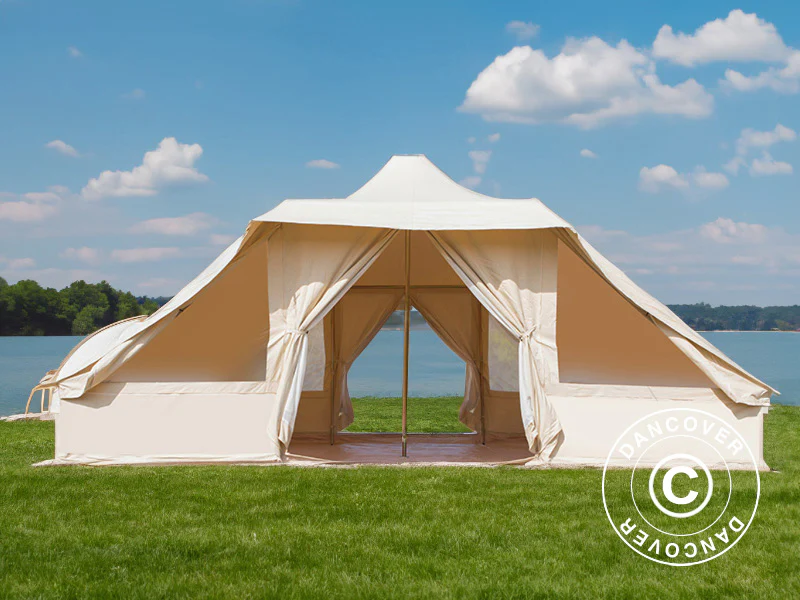 Telt for glamping, TentZing®, 4x5m, 10 personer, Sand - Image 4