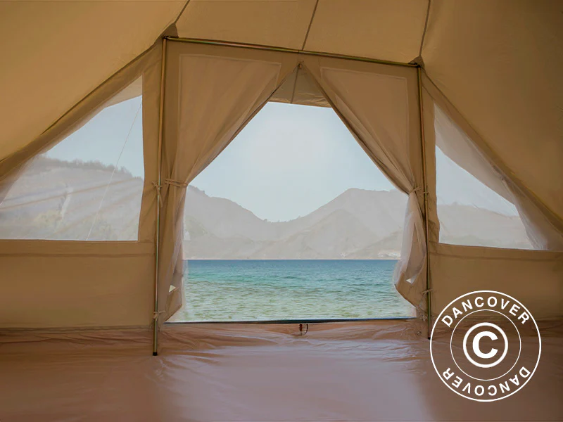 Telt for glamping, TentZing®, 4x5m, 10 personer, Sand - Image 7