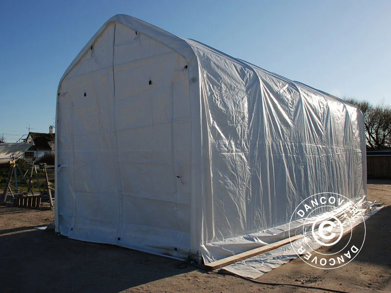 Telthall multiGarage 4x12x4,5x5,5m, Hvit - Image 13