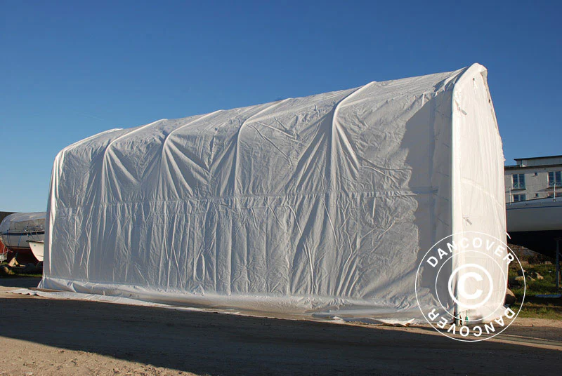 Telthall multiGarage 4x12x4,5x5,5m, Hvit - Image 15