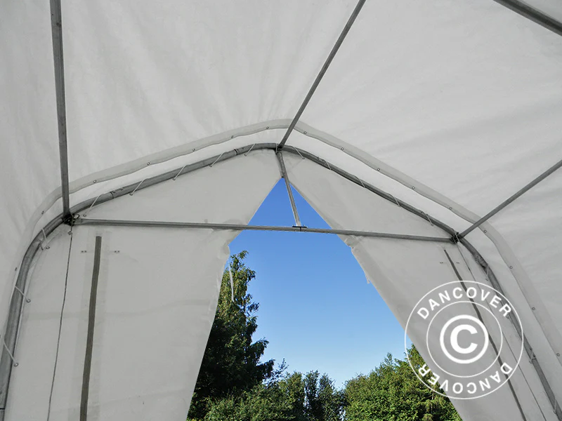 Telthall multiGarage 4x14x4,5x5,5m, Hvit - Image 10