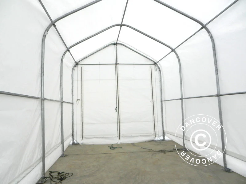 Telthall multiGarage 4x14x4,5x5,5m, Hvit - Image 17