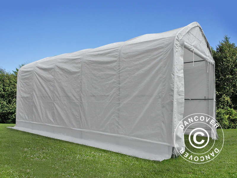 Telthall multiGarage 4x14x4,5x5,5m, Hvit - Image 5