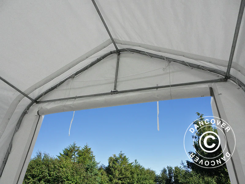 Telthall multiGarage 4x14x4,5x5,5m, Hvit - Image 9